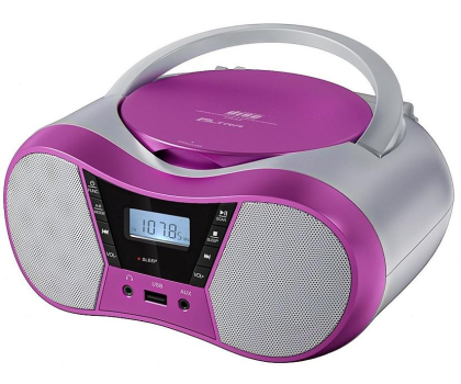 Radio i budzik ELTRA LILA 2 Różowy